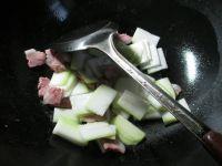 咸肉长瓜煮粉丝的做法步骤3